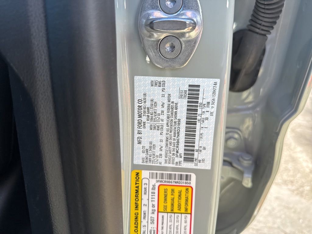 Certified 2022 Ford Bronco Sport Big Bend w/ Convenience Package image 17