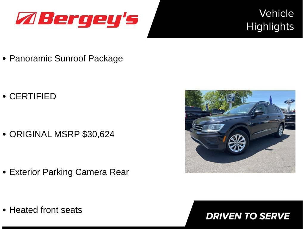 Used 2019 Volkswagen Tiguan SE w/ Panoramic Sunroof Package AWD/4WD image 5