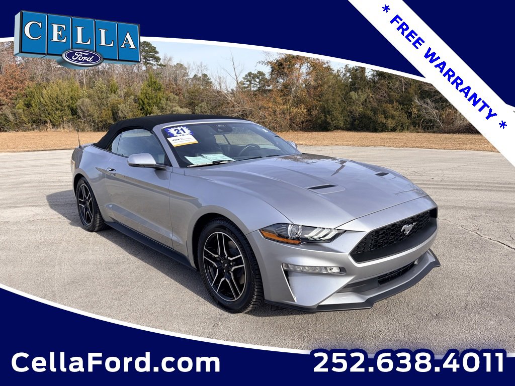 Certified 2021 Ford Mustang Premium w/ Equipment Group 201A