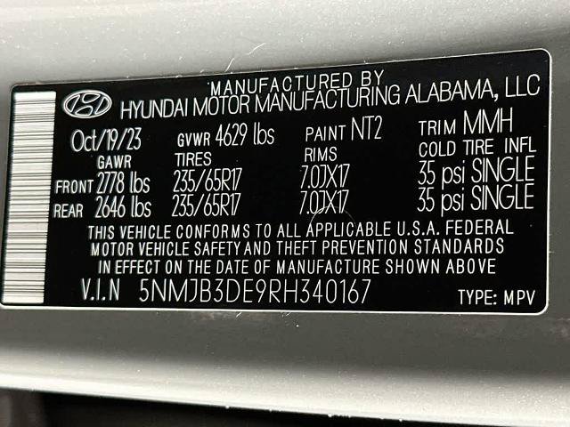 Used 2024 Hyundai Tucson SEL FWD image 23
