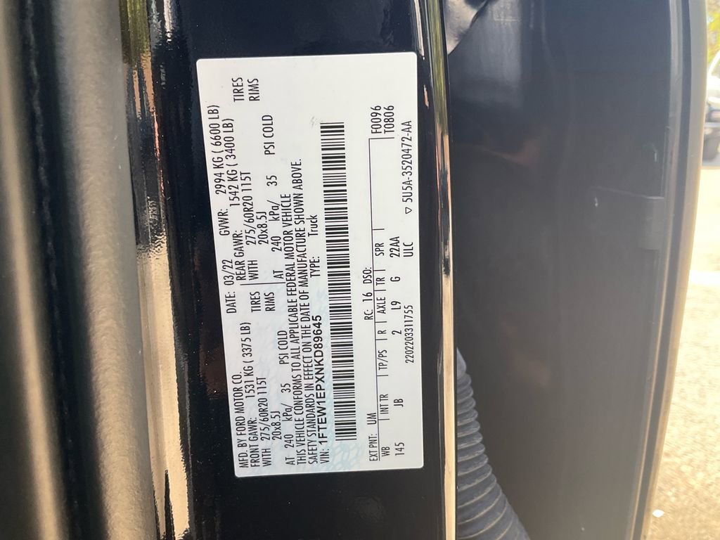 Certified 2022 Ford F150 XL w/ STX Appearance Package AWD/4WD image 13