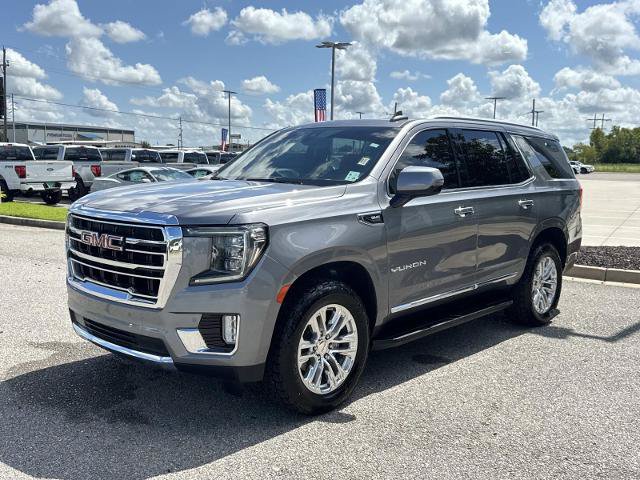 Used 2021 GMC Yukon SLT w/ SLT Luxury Plus Package RWD image 3