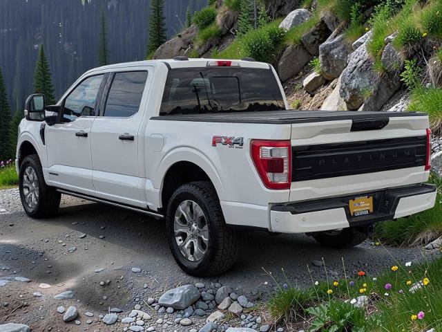 Certified 2022 Ford F150 Platinum w/ Max Trailer Tow Package AWD/4WD image 4