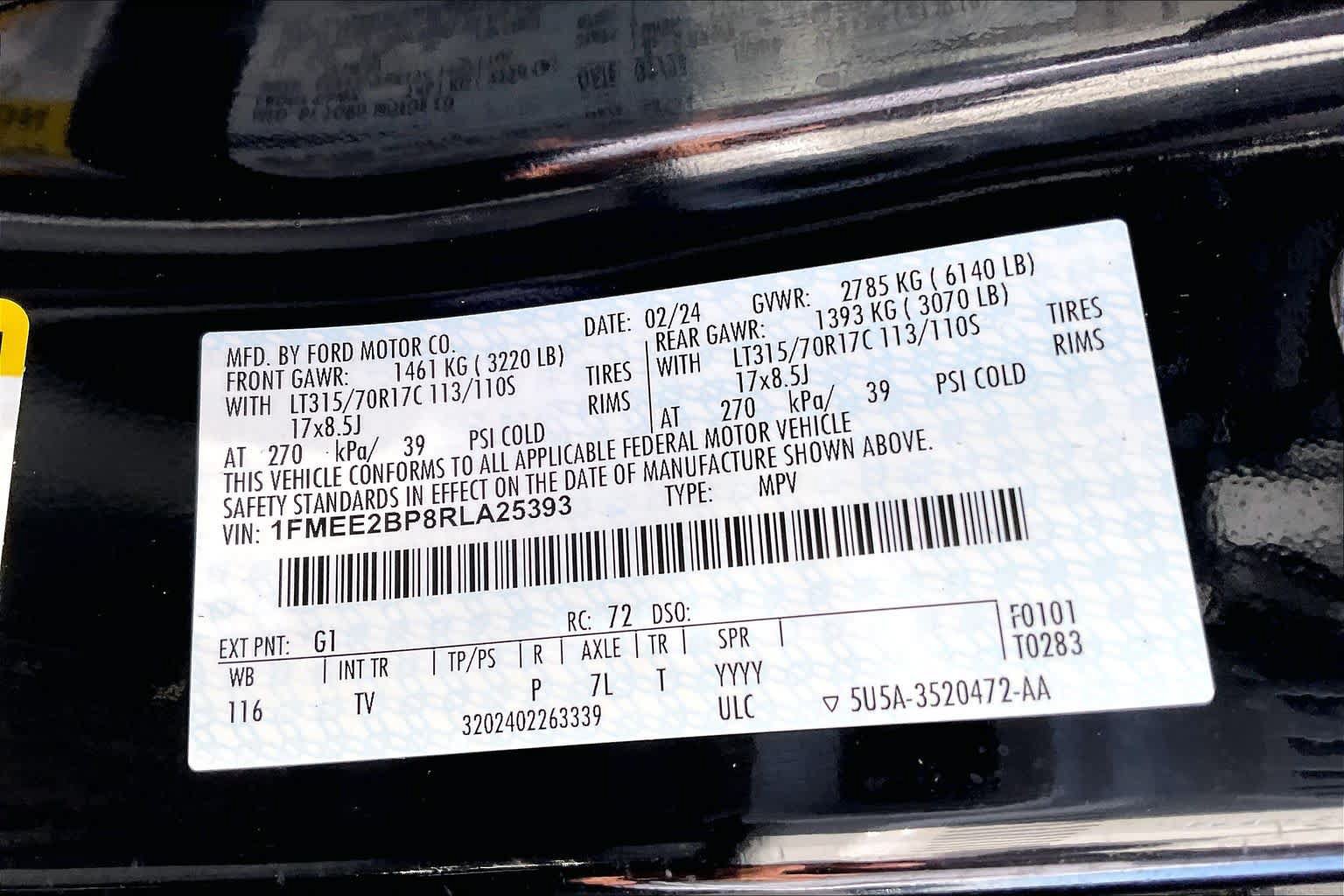 Certified 2024 Ford Bronco Wildtrak AWD/4WD image 34