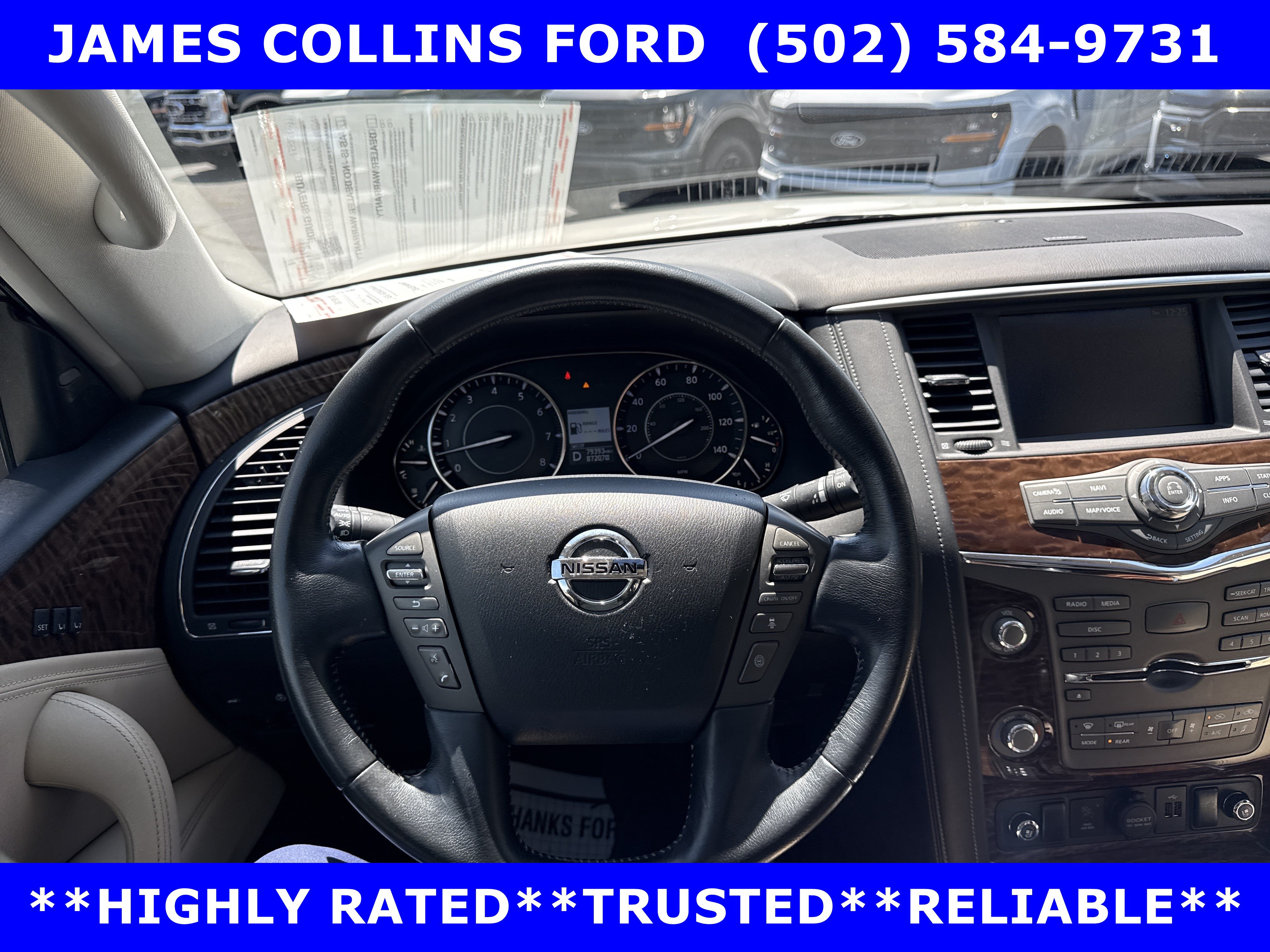 Used 2019 Nissan Armada Platinum w/ Captain's Chairs Package AWD/4WD image 42