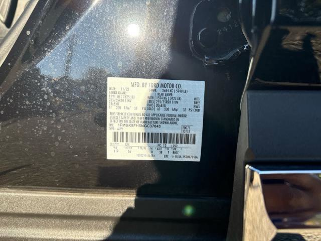 Certified 2022 Ford Explorer Limited w/ Limited Technology Package image 18