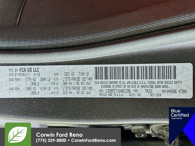 Used 2019 RAM 1500 Rebel w/ Rebel Level 2 Equipment Group AWD/4WD image 36