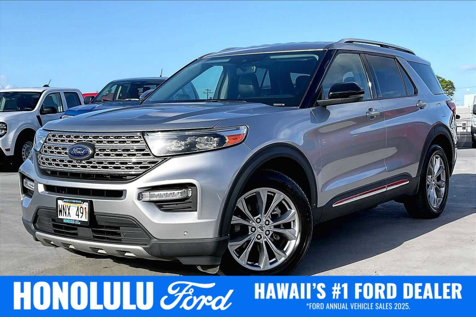 Certified 2022 Ford Explorer Limited w/ Equipment Group 301A RWD image 1