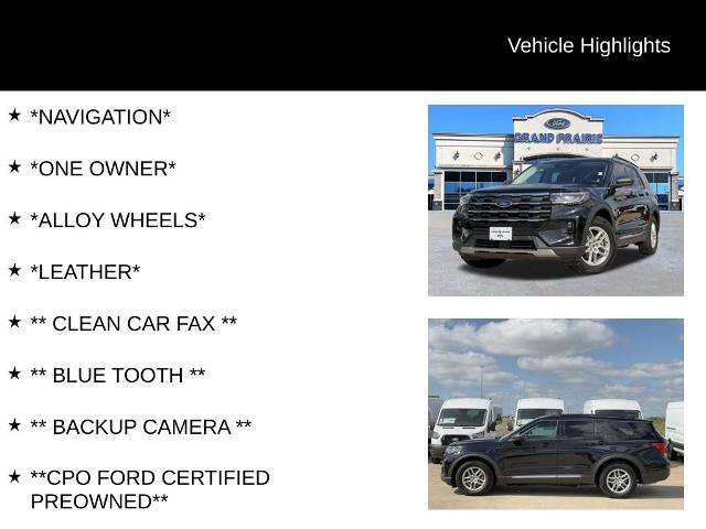 Certified 2025 Ford Explorer Active w/ Active Comfort Package RWD image 4