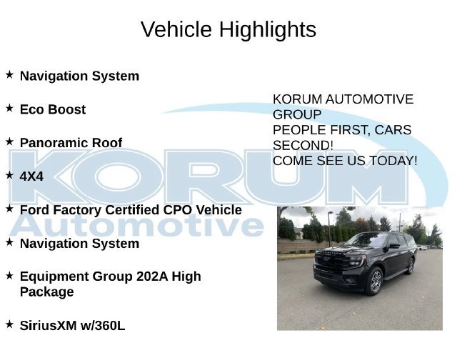 Certified 2025 Ford Expedition Max Active AWD/4WD image 4