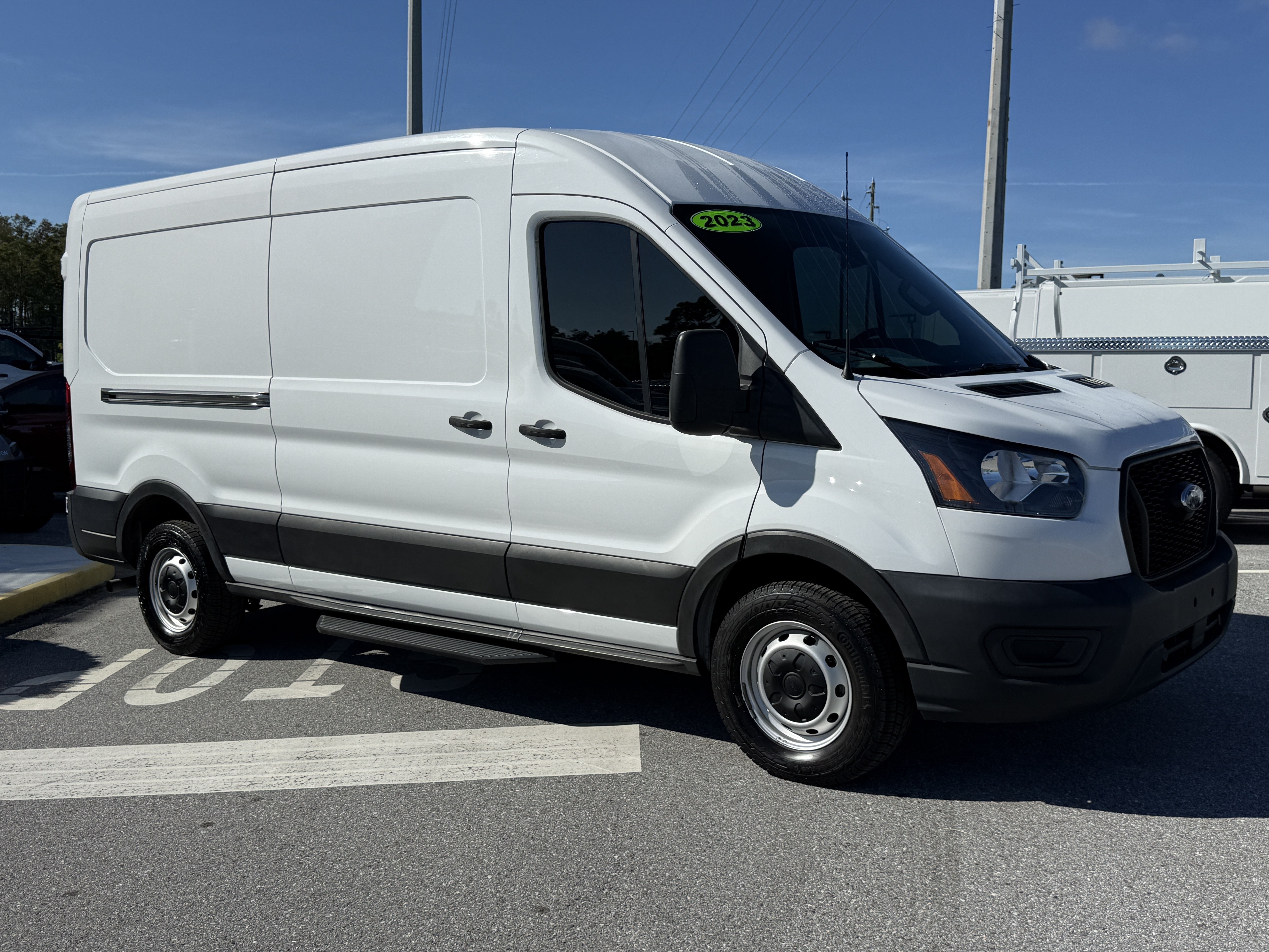 Certified 2023 Ford Transit 250 Medium Roof w/ Load Area Protection Package RWD image 1