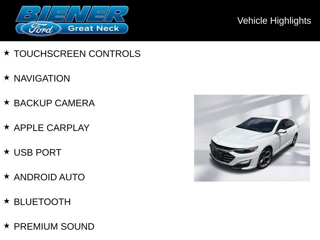 Used 2022 Chevrolet Malibu LT FWD image 9