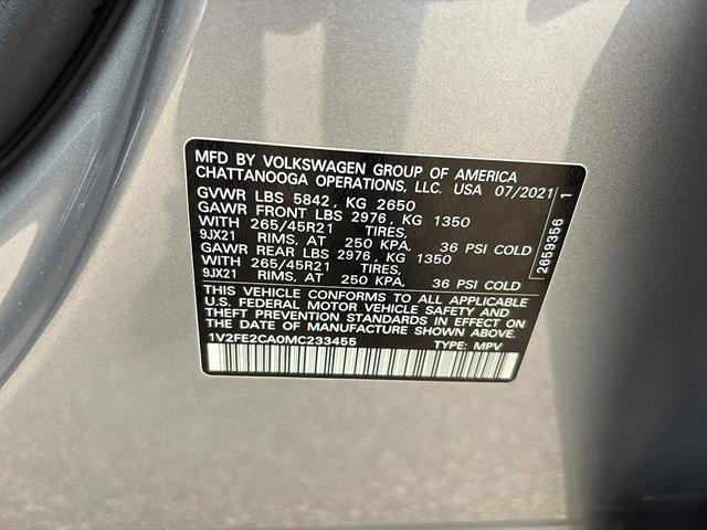 Used 2021 Volkswagen Atlas Cross Sport SEL Premium R-Line AWD/4WD image 20
