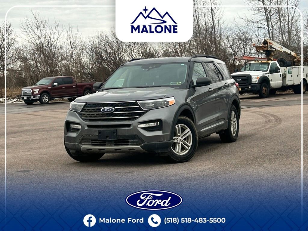 Certified 2021 Ford Explorer XLT w/ Equipment Group 202A image 1