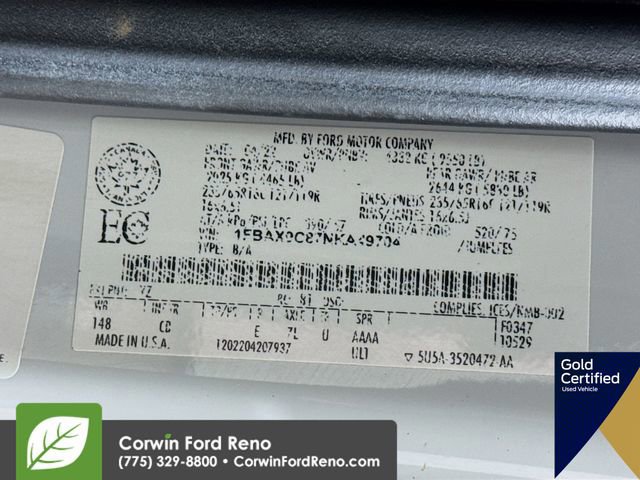 Certified 2022 Ford Transit 350 XLT image 34