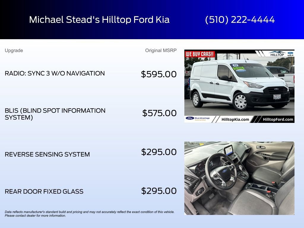 Certified 2023 Ford Transit Connect XL image 11