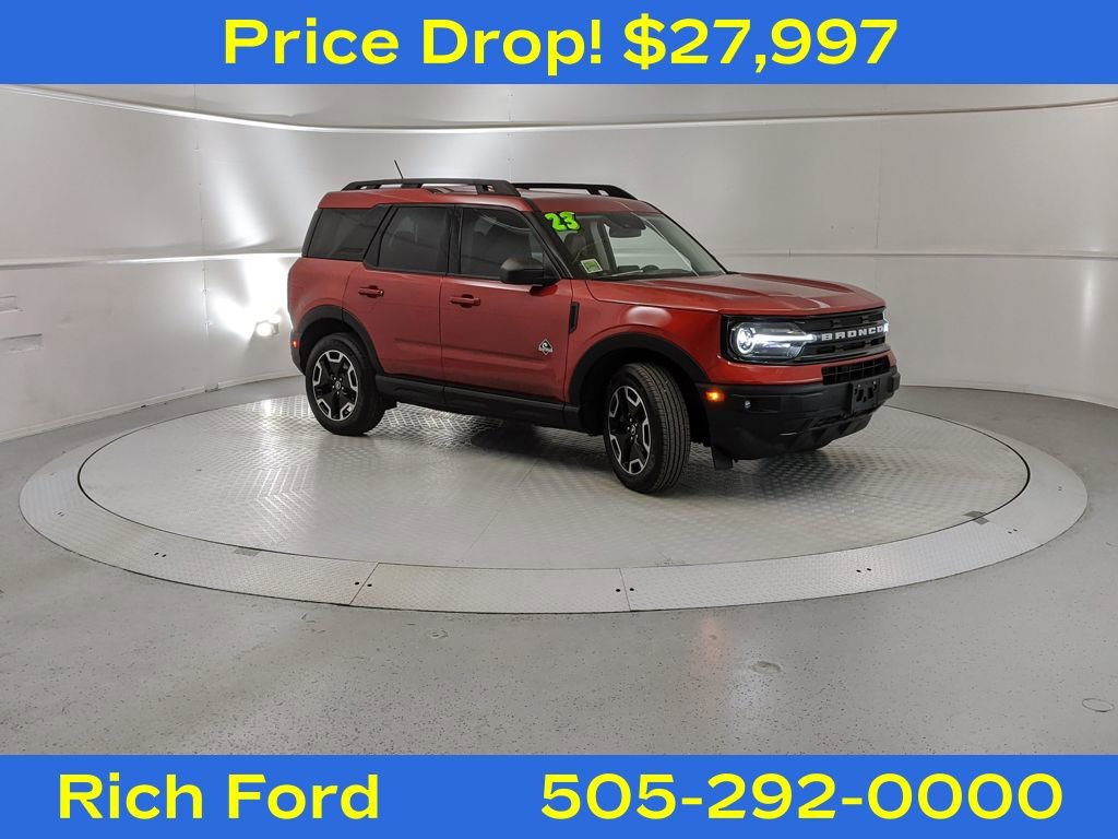 Certified 2023 Ford Bronco Sport Outer Banks w/ Tech Package