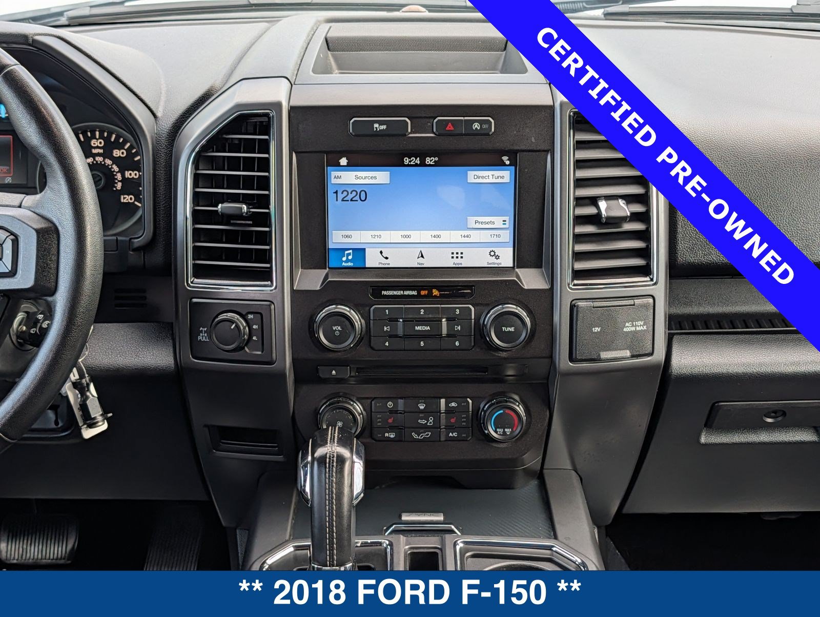 Certified 2018 Ford F150 XLT w/ Equipment Group 302A Luxury AWD/4WD image 21