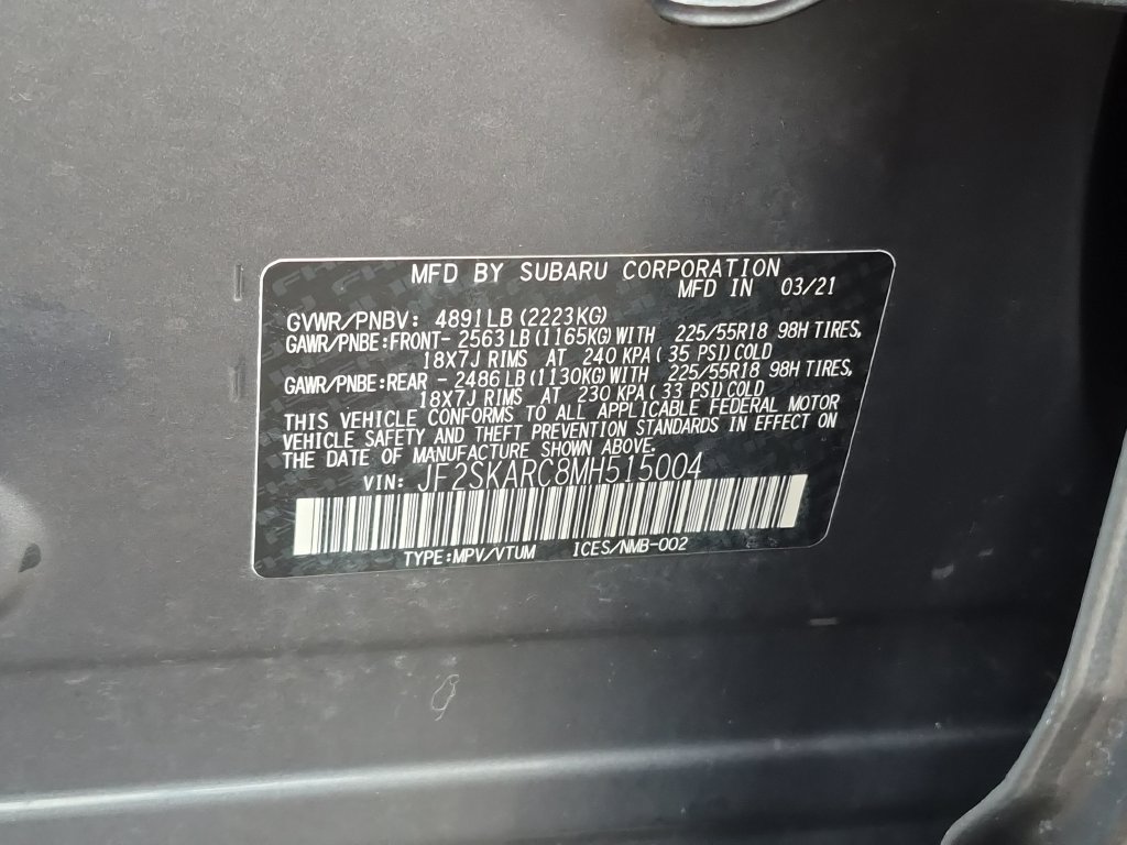 Used 2021 Subaru Forester Sport w/ Popular Package #2 AWD/4WD image 42