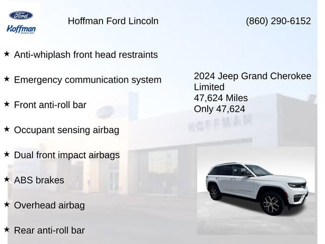 Used 2024 Jeep Grand Cherokee Limited AWD/4WD image 20