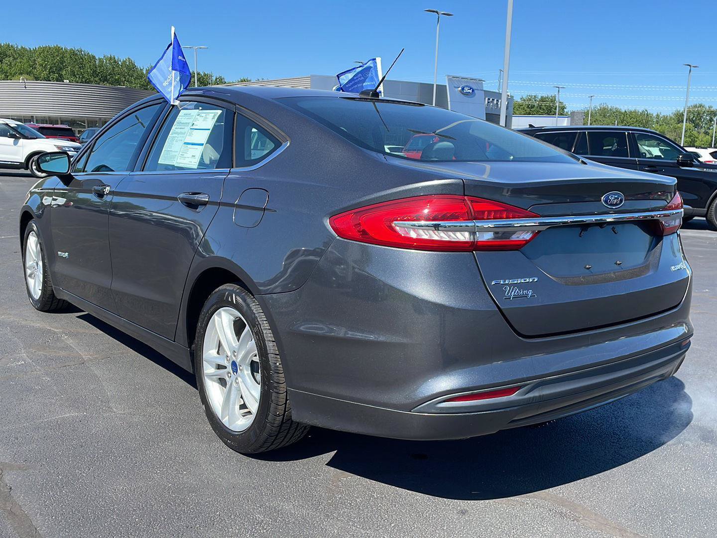 Certified 2018 Ford Fusion S FWD image 3