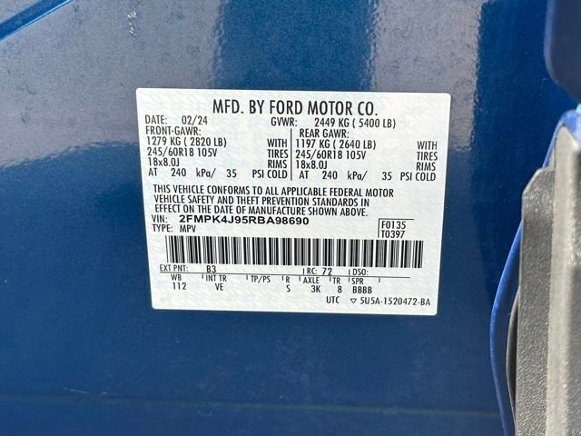 Certified 2024 Ford Edge SEL image 11