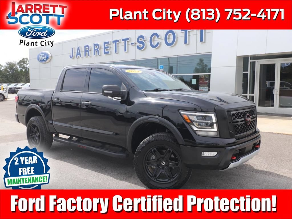 Used 2024 Nissan Titan PRO-4X w/ Pro-4x Convenience Package AWD/4WD video 1