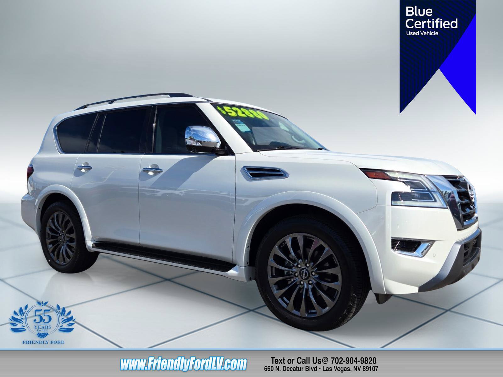 Used 2024 Nissan Armada Platinum w/ Captain's Chairs Package AWD/4WD image 1
