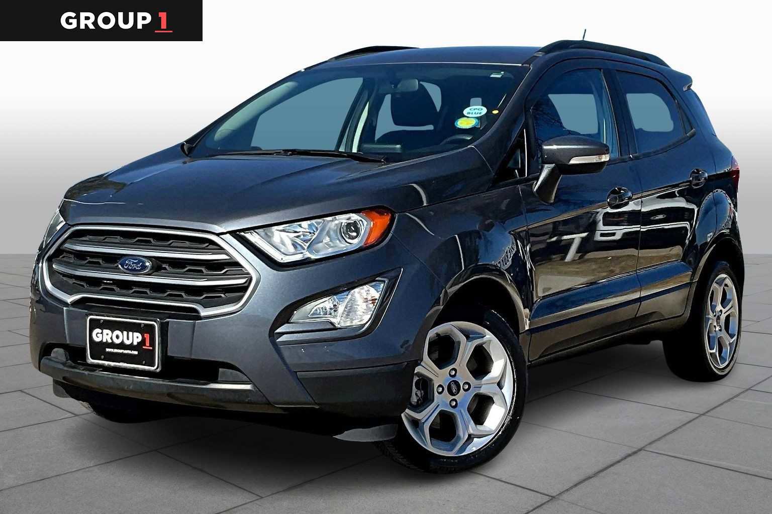 Certified 2021 Ford EcoSport SE w/ SE Convenience Package