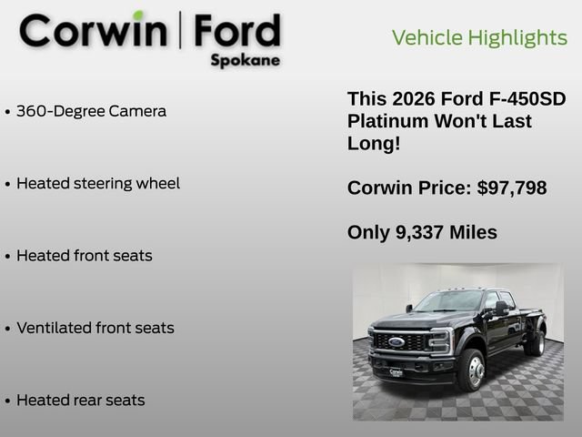 Certified 2026 Ford F450 Platinum AWD/4WD image 13
