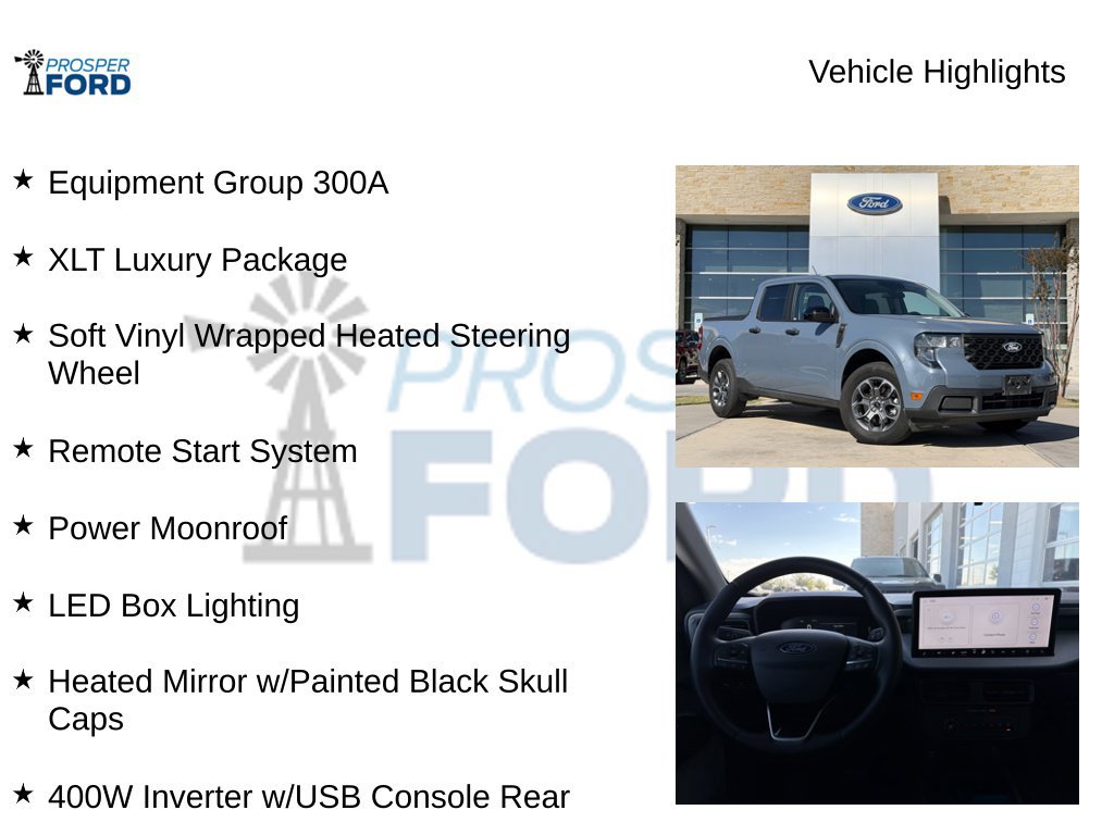 Certified 2025 Ford Maverick XLT w/ XLT Luxury Package FWD image 5