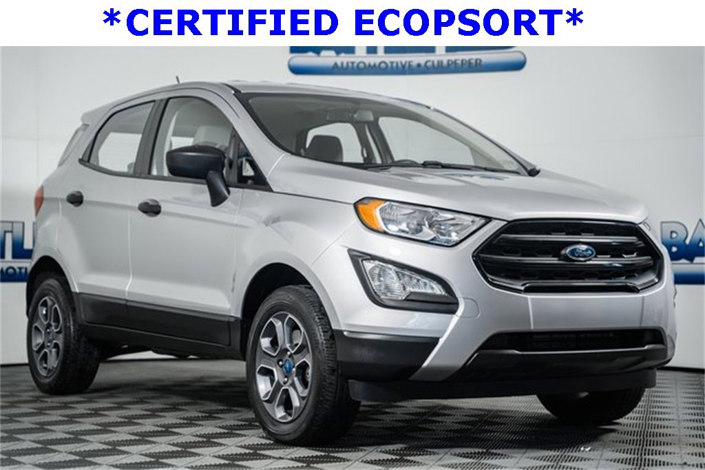 Certified 2022 Ford EcoSport S