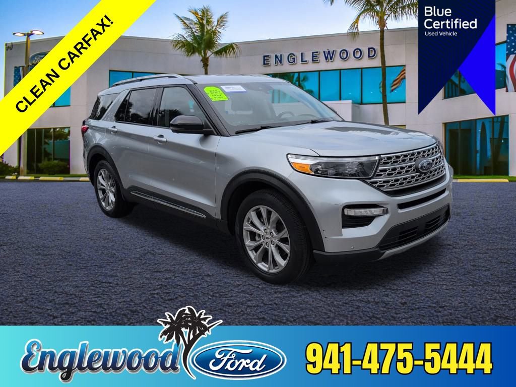 Certified 2023 Ford Explorer Limited w/ Equipment Group 301A image 1