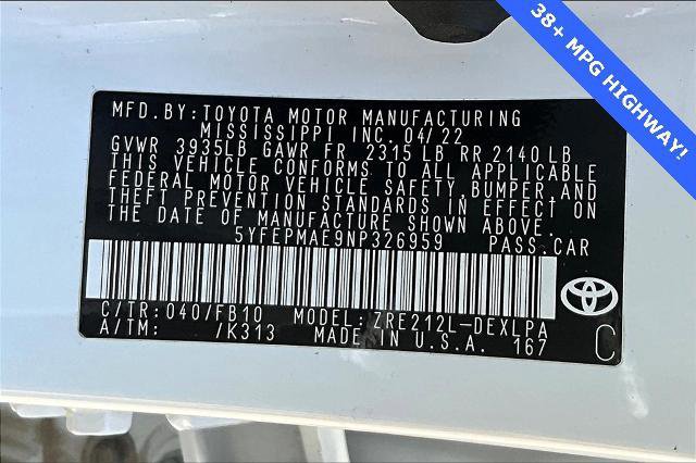 Used 2022 Toyota Corolla LE image 35