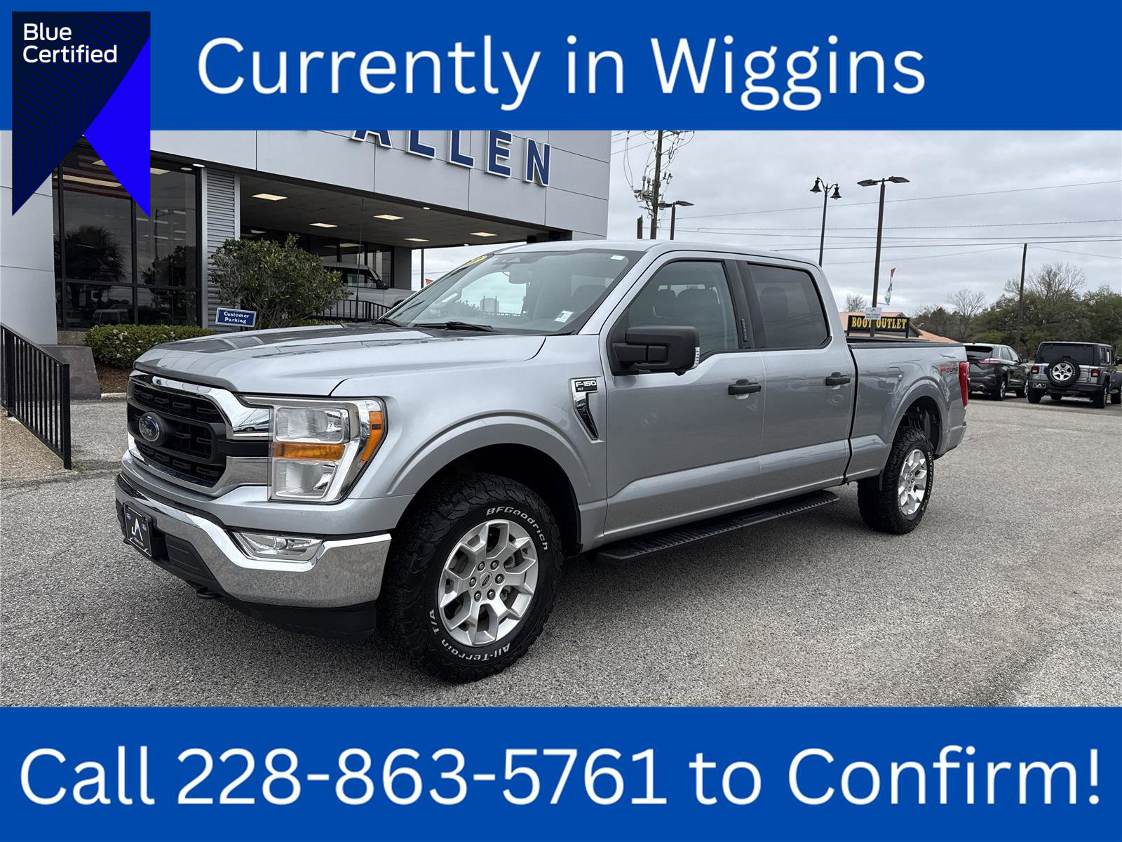 Certified 2022 Ford F150 XLT w/ Equipment Group 301A Mid