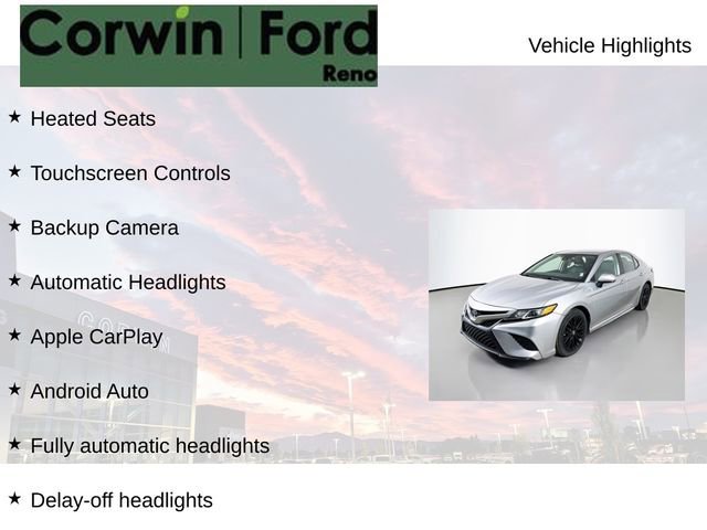 Used 2020 Toyota Camry SE FWD image 2