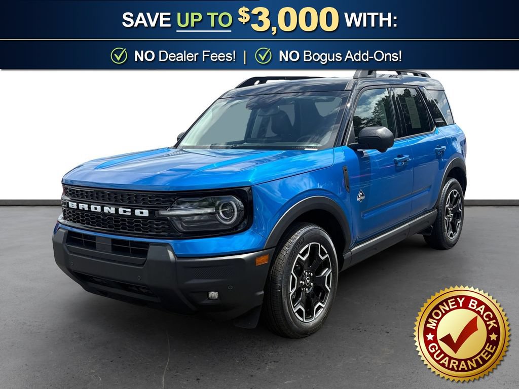 Certified 2025 Ford Bronco Sport Outer Banks w/ Outer Banks Tech Package+