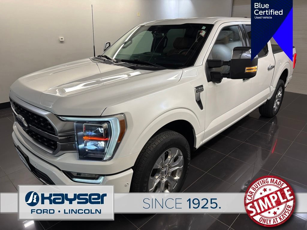 Certified 2022 Ford F150 Platinum w/ Equipment Group 701A High AWD/4WD image 3