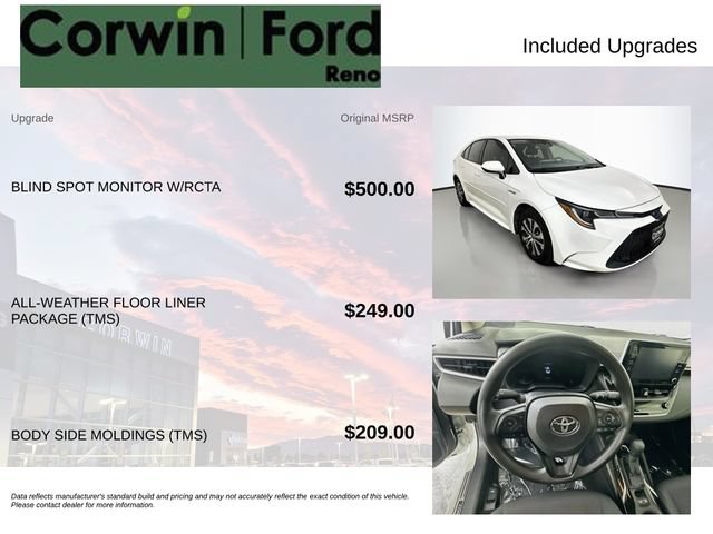 Used 2021 Toyota Corolla LE FWD image 3