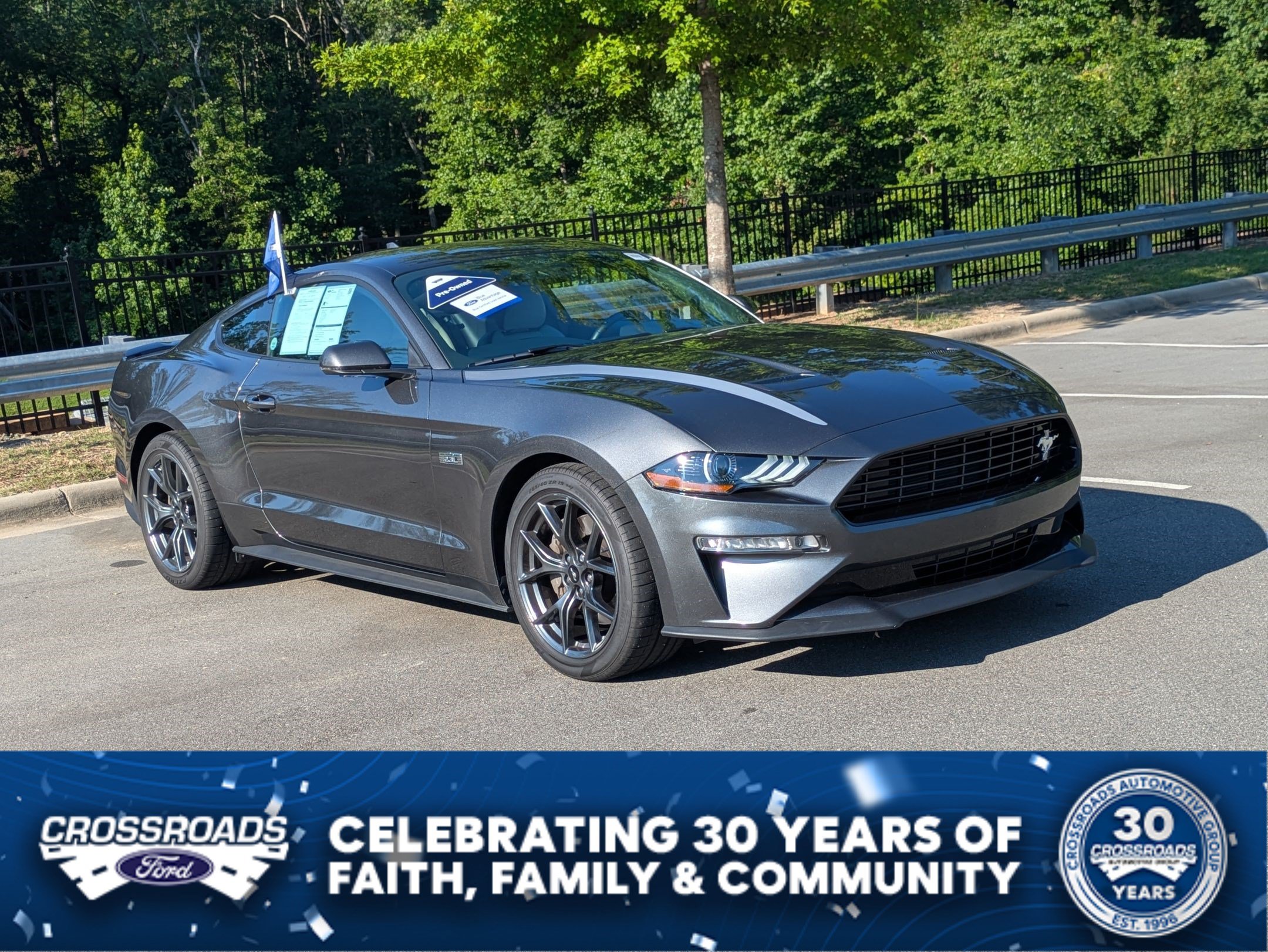 Certified 2020 Ford Mustang Premium w/ 2.3L High Performance Package RWD image 1