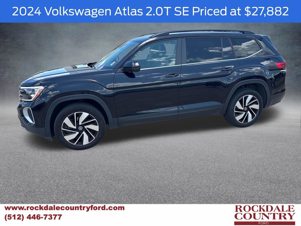 Used 2024 Volkswagen Atlas SE AWD/4WD image 1
