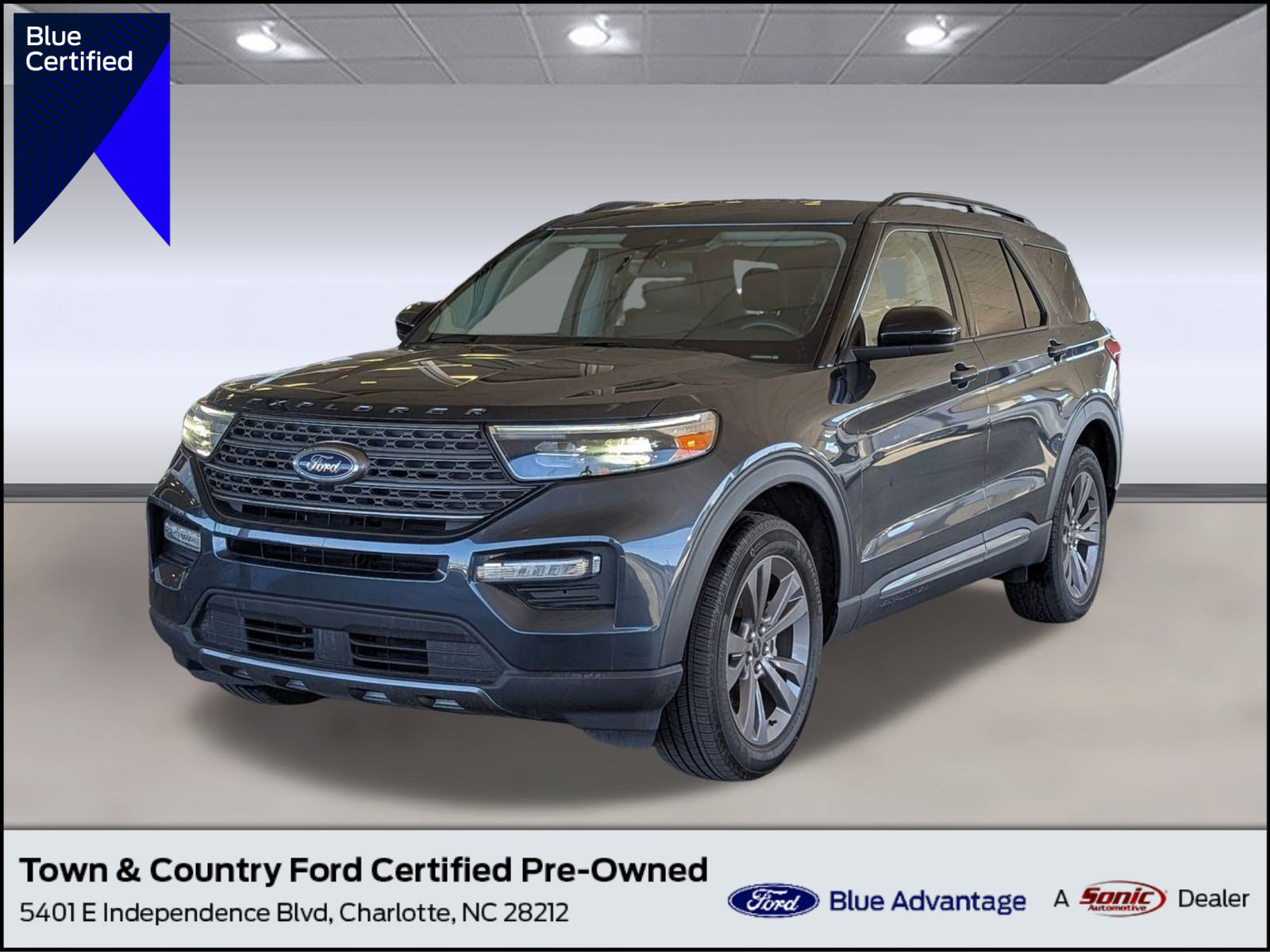 Certified 2023 Ford Explorer XLT w/ Equipment Group 202A image 1
