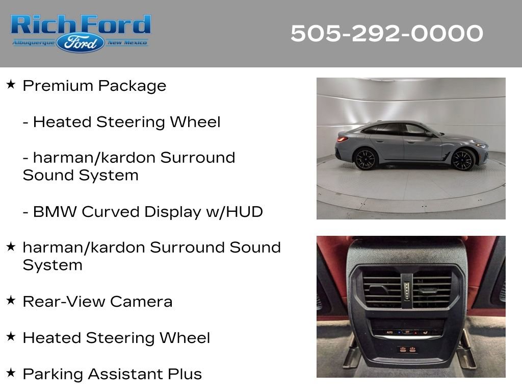 Used 2024 BMW i4 M50 w/ Premium Package image 22