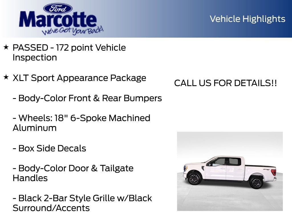 Certified 2023 Ford F150 XLT w/ Equipment Group 302A High image 10
