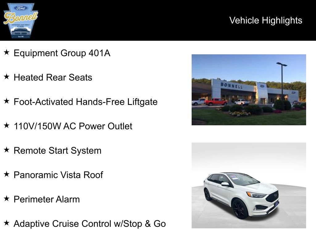 Certified 2020 Ford Edge ST w/ Equipment Group 401A AWD/4WD image 8