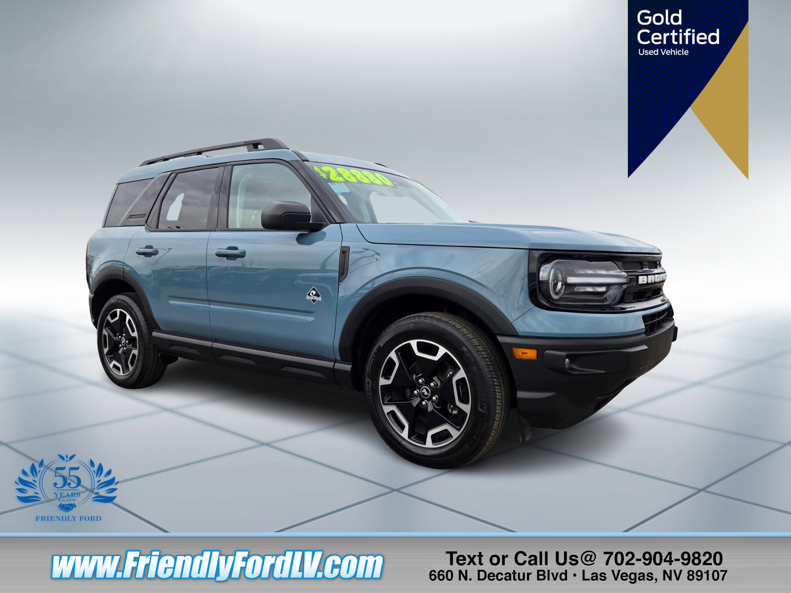 Certified 2023 Ford Bronco Sport Outer Banks