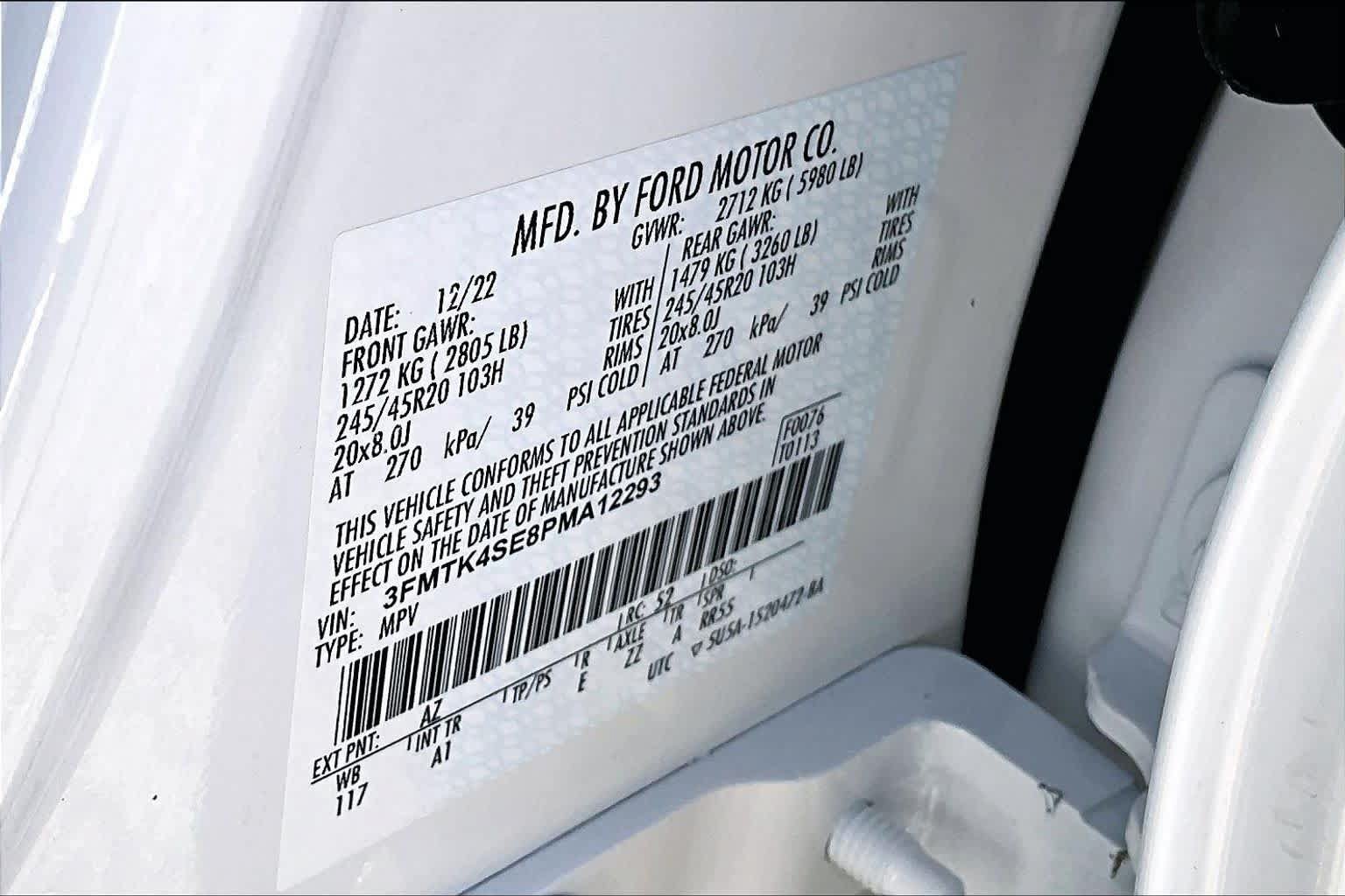 Certified 2023 Ford Mustang Mach-E GT AWD/4WD image 33