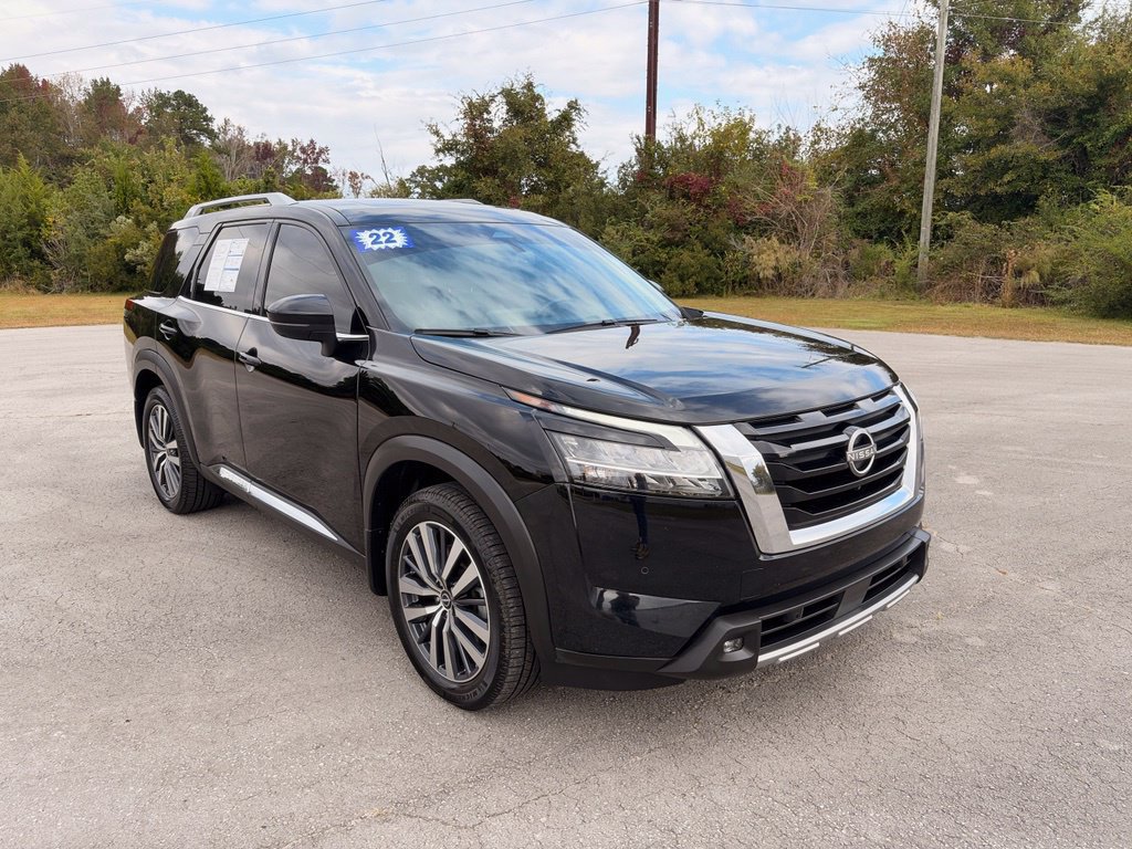 Used 2022 Nissan Pathfinder Platinum w/ Cargo Package FWD image 2