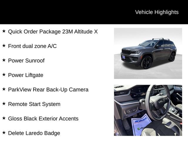Used 2023 Jeep Grand Cherokee Altitude AWD/4WD image 8