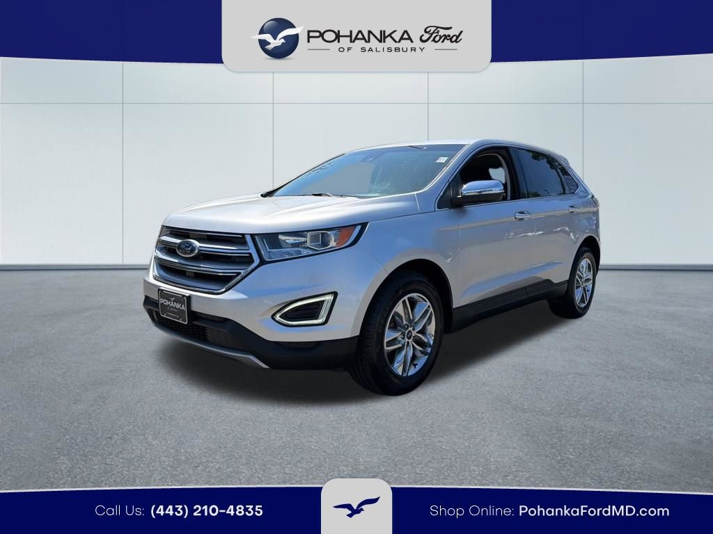 Certified 2018 Ford Edge SEL w/ Ford Safe & Smart Package FWD image 1